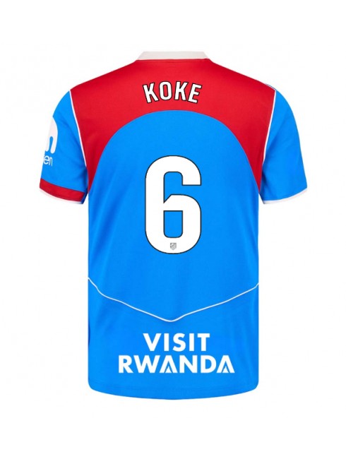 Atletico Madrid Koke #6 Replika Tredje Kläder 2025-26 Kortärmad Atletico Madrid Koke #6 Replika Tredje Kläder 2025-26 Kortärmad